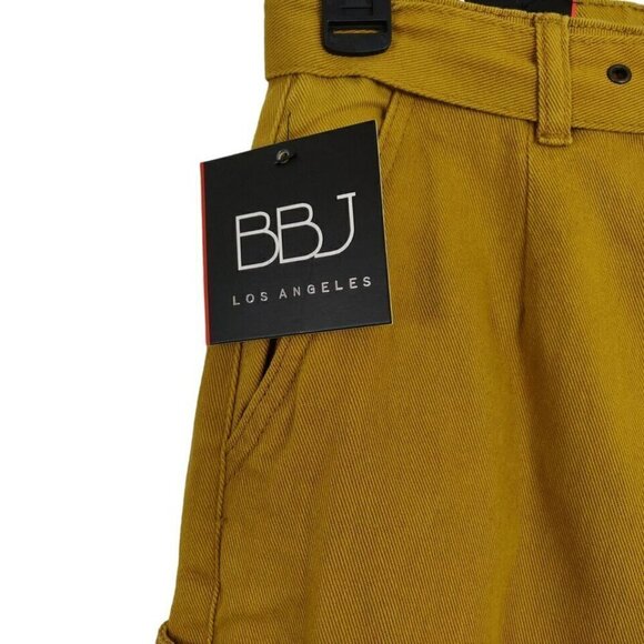 Hot Topic BBY Boom Boom Jeans Carpenter Cargo Pants Size 1 Camel Cotton NWT - Picture 3 of 11